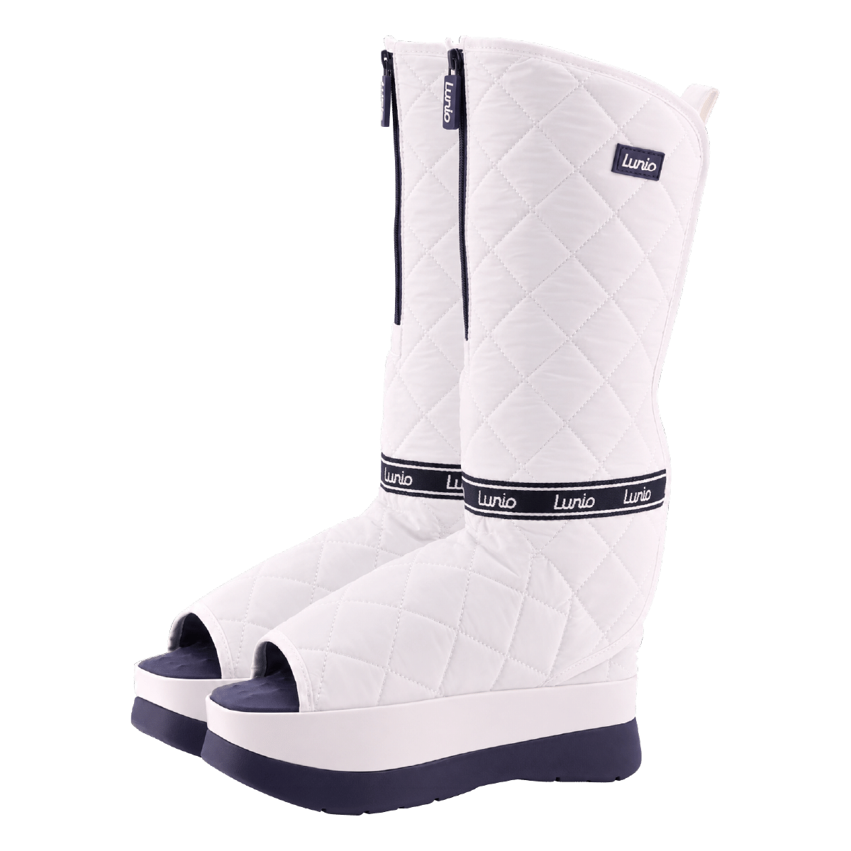 รองเท้านวดไฟฟ้าแบบไร้สาย LUNIO รุ่น MASSAGE BOOTS WHITE